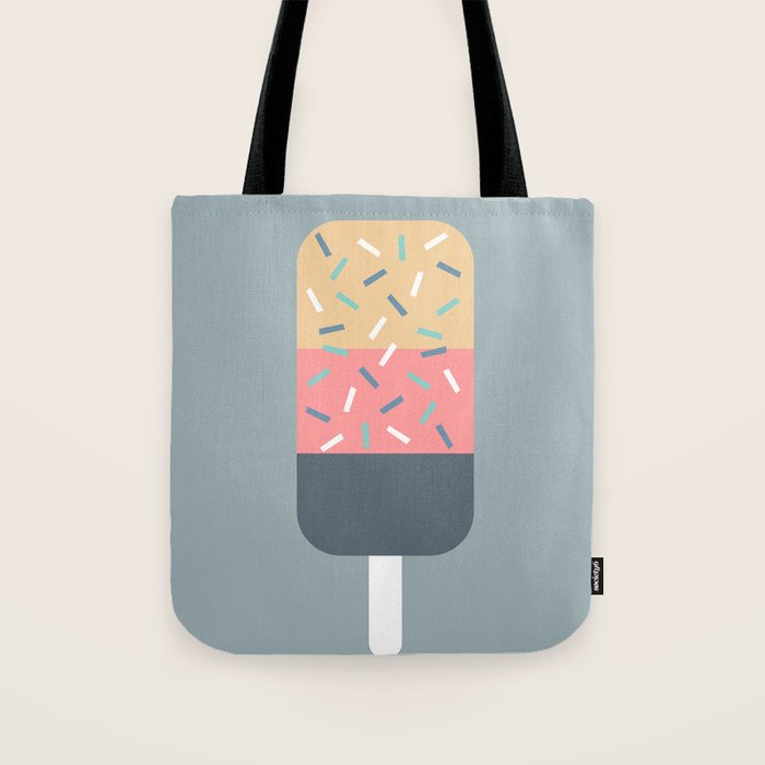 Popsicle (Blue) Tote Bag Gallery Image 1
