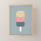 Popsicle (Blue) Mini Art Print Gallery Image 1