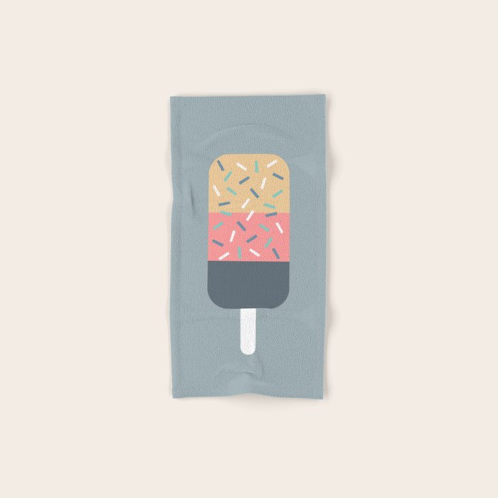 Popsicle (Blue) Bath Towel Gallery Image 1