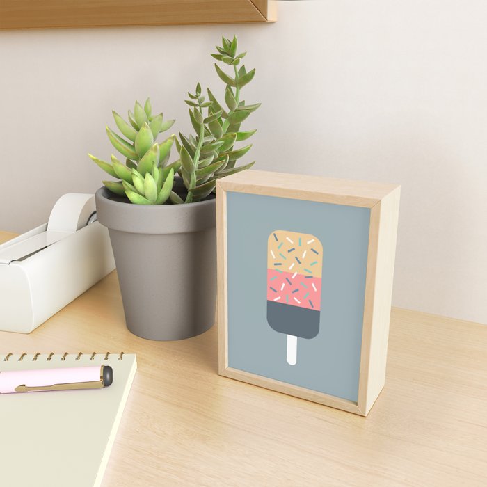 Popsicle (Blue) Mini Art Print Gallery Image 2