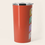 EAT PASTA RUN FASTA Travel Mug Gallery Image 1