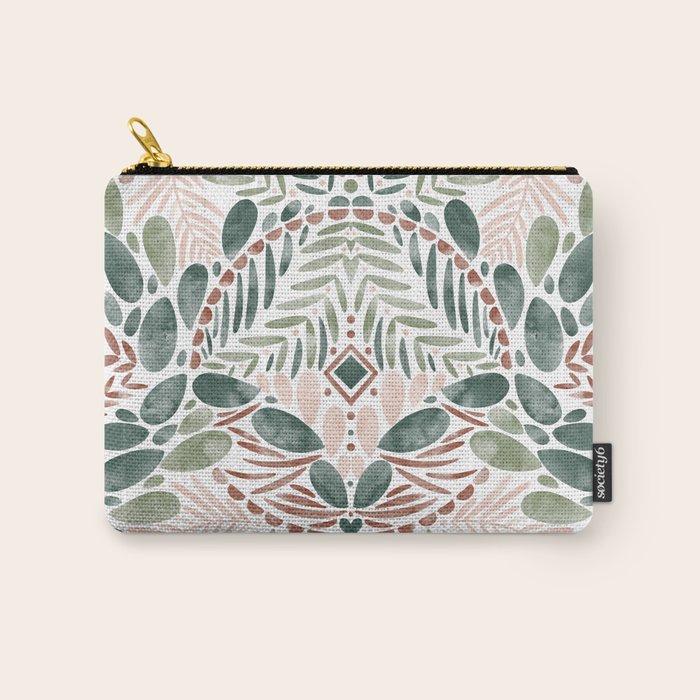 Jungle Charm Artistic Medley Carry All Pouch Gallery Image 1