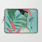 Minimal Abstract Art Tropical Garden 3 Laptop Sleeve Gallery Image 1