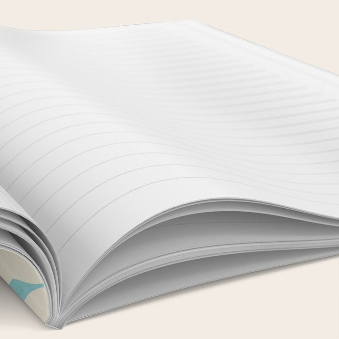 Minimal Abstract Art Tropical Garden 3 Notebook Gallery Image 2