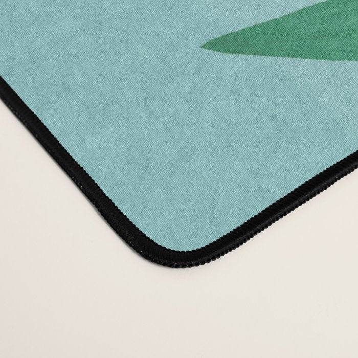 Minimal Abstract Art Tropical Garden 3 Desk Mat Gallery Image 4