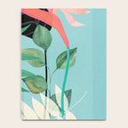 Minimal Abstract Art Tropical Garden 3 Notebook Gallery Image 4