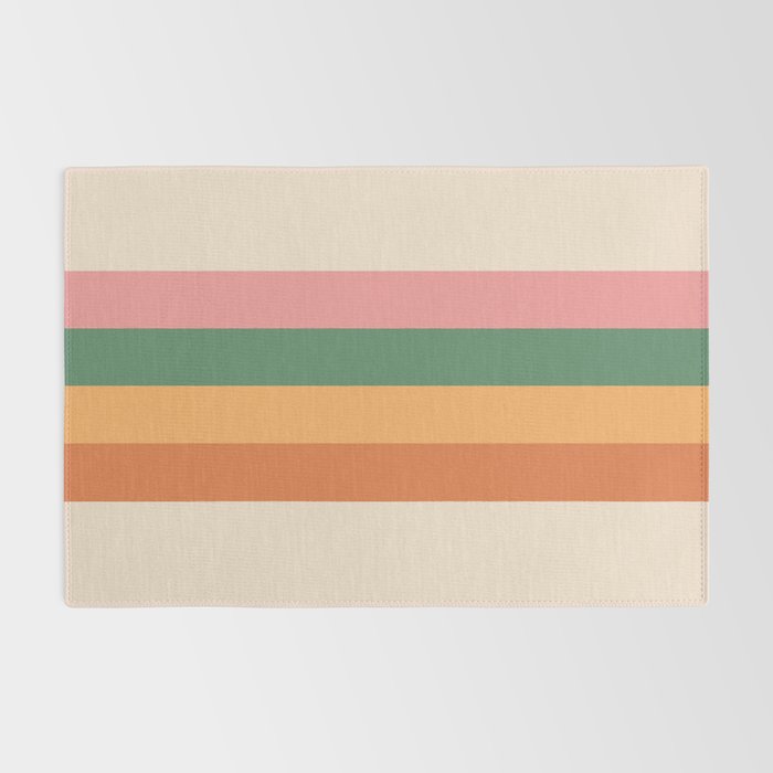 Retro Color Lines - 1-1 Rug Gallery Image 2