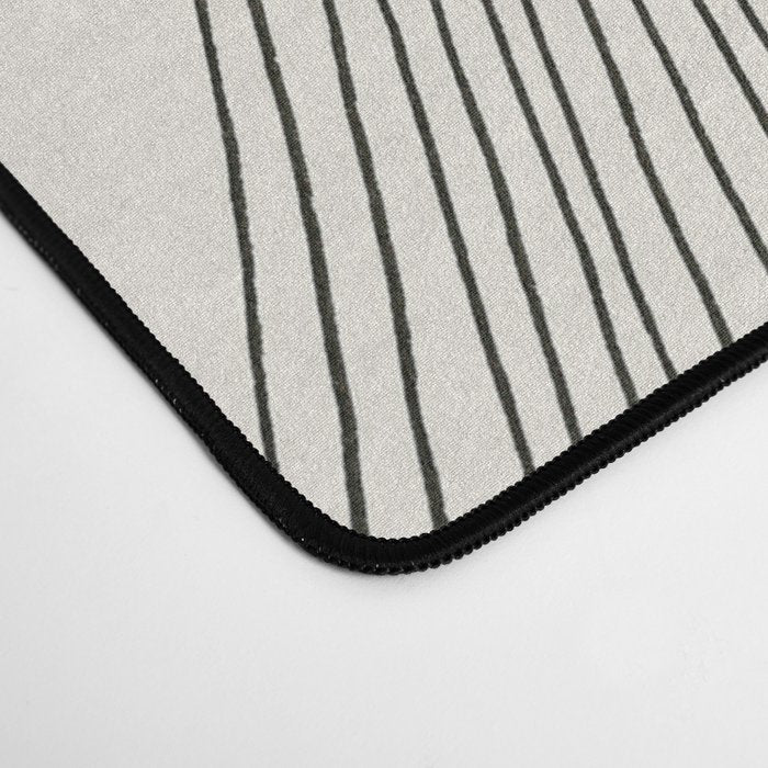 Minimalist Boho Triangles Desk Mat Gallery Image 4
