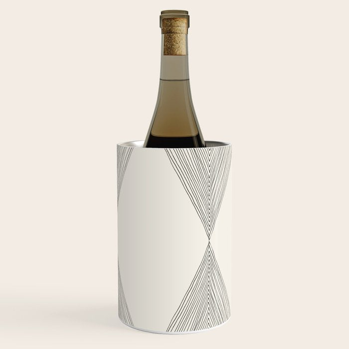 Minimalist Boho Triangles Wine Chiller Gallery Image 3