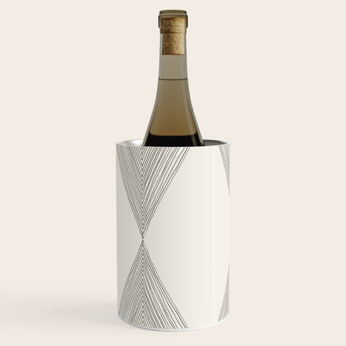 Minimalist Boho Triangles Wine Chiller Gallery Image 2