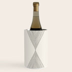 Minimalist Boho Triangles Wine Chiller Gallery Image 1