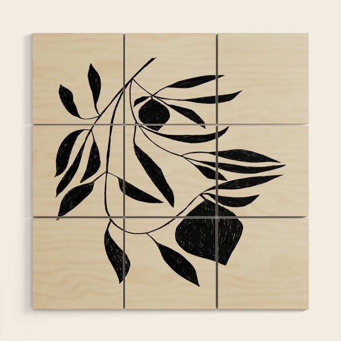 Lemon Tree Wood Wall Art Gallery Image 1