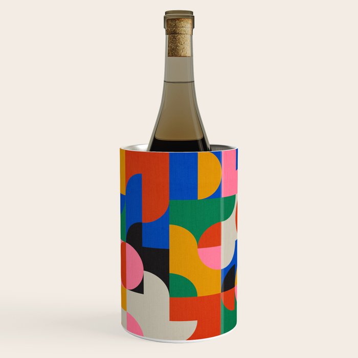 BAUHAUS PATTERN STUDY 01 Wine Chiller Gallery Image 3