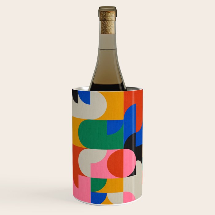 BAUHAUS PATTERN STUDY 01 Wine Chiller Gallery Image 1