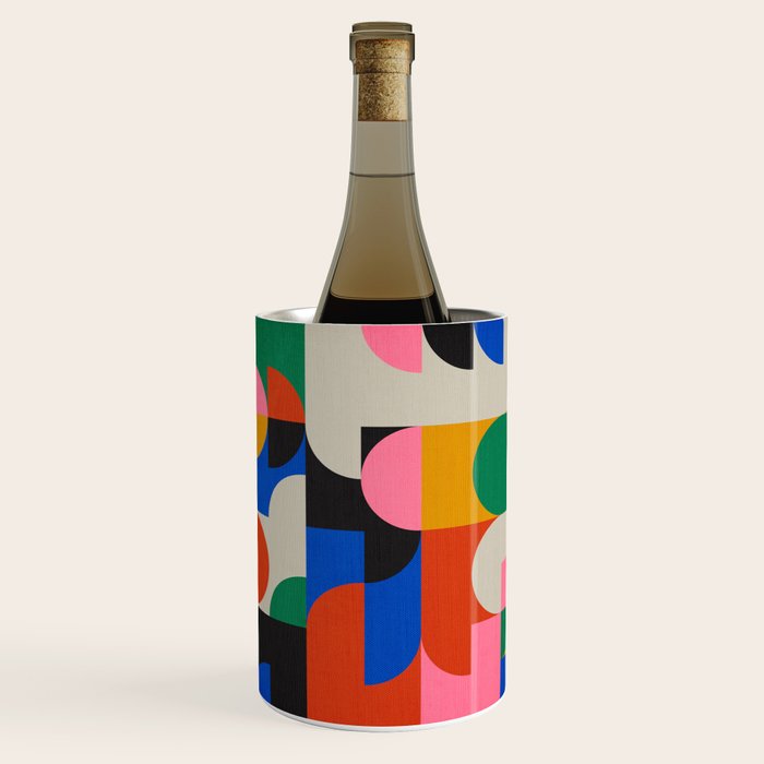 BAUHAUS PATTERN STUDY 01 Wine Chiller Gallery Image 2
