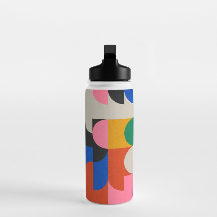 BAUHAUS PATTERN STUDY 01 Water Bottle Gallery Image 3