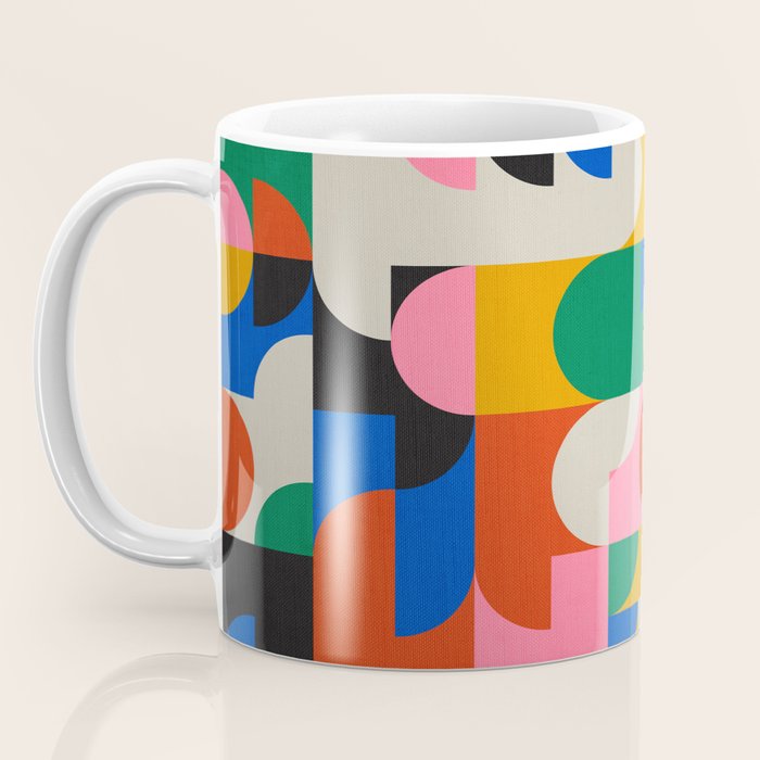BAUHAUS PATTERN STUDY 01 Coffee Mug Gallery Image 3