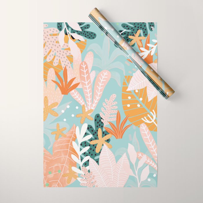 Into the jungle - dusk Wrapping Paper Gallery Image 1