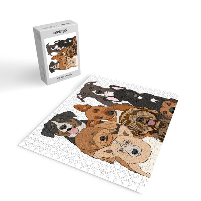 Dog Lover Dog Portrait  Jigsaw Puzzle Gallery Image 2
