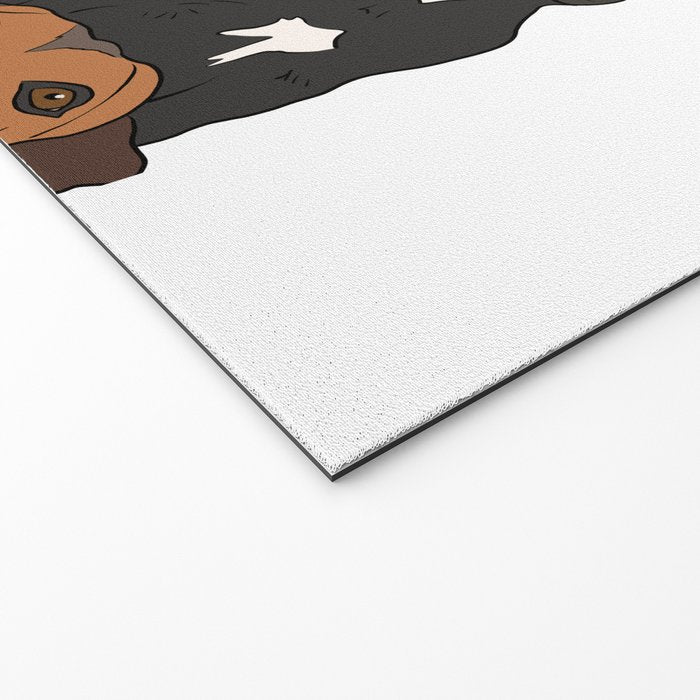 Dog Lover Dog Portrait  Welcome Mat Gallery Image 2