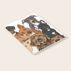 Dog Lover Dog Portrait  Notebook Gallery Image 2
