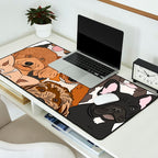 Dog Lover Dog Portrait  Desk Mat Gallery Image 2