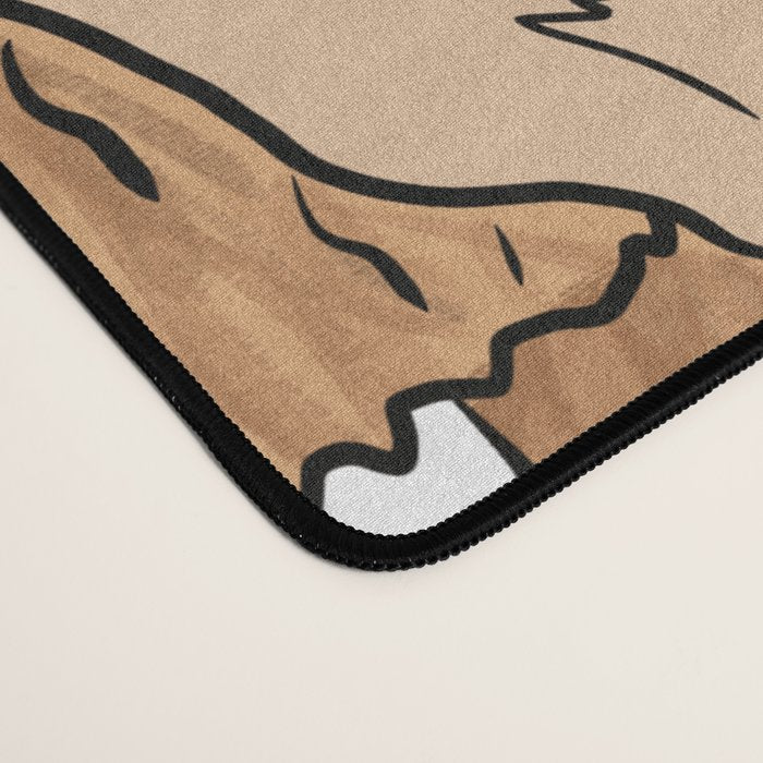 Dog Lover Dog Portrait  Desk Mat Gallery Image 4