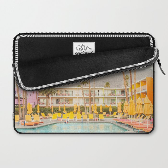 Palm Springs Motel Pool Laptop Sleeve Gallery Image 2