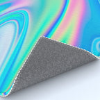 Holographic Iridescent Chill Vibes Rug Gallery Image 4