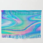 Holographic Iridescent Chill Vibes Wall Hanging Gallery Image 1
