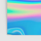 Holographic Iridescent Chill Vibes Poster Gallery Image 3