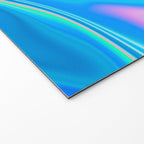 Holographic Iridescent Chill Vibes Welcome Mat Gallery Image 2