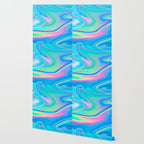 Holographic Iridescent Chill Vibes Wallpaper Gallery Image 2
