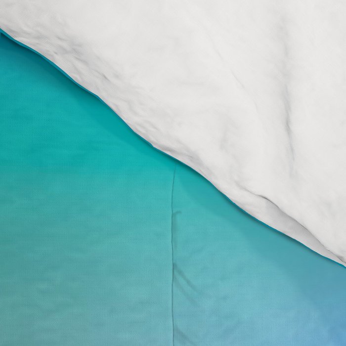 Holographic Iridescent Chill Vibes Comforter Gallery Image 4