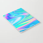Holographic Iridescent Chill Vibes Notebook Gallery Image 3