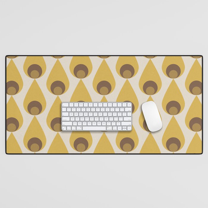 Retro Drops Desk Mat Gallery Image 1