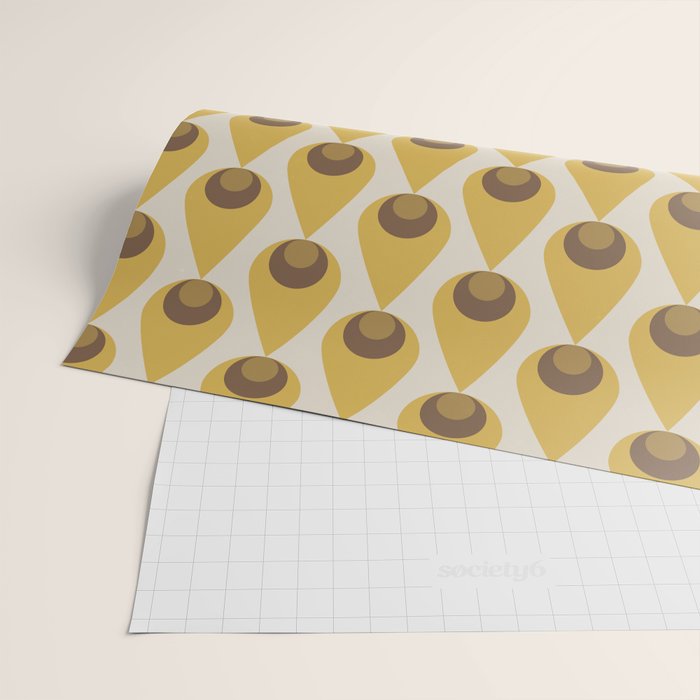 Retro Drops Wrapping Paper Gallery Image 2