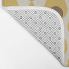 Retro Drops Bath Mat Gallery Image 2