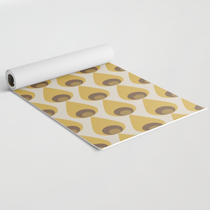 Retro Drops Yoga Mat Gallery Image 2