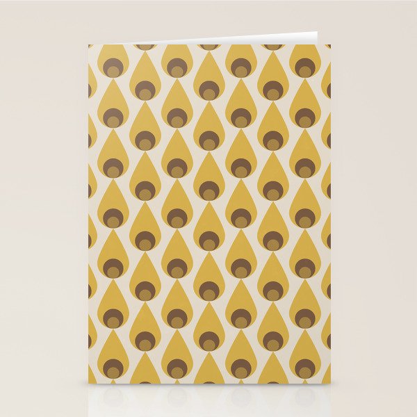 Retro Drops Stationery Card Gallery Image 2