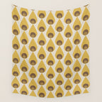 Retro Drops Wall Tapestry Gallery Image 4
