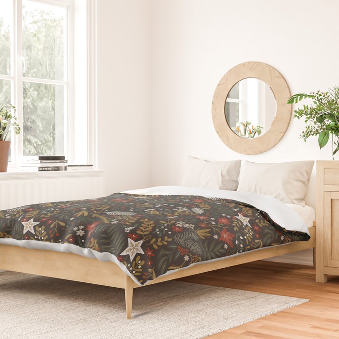 Dark holidays nature Duvet Cover Gallery Image 2