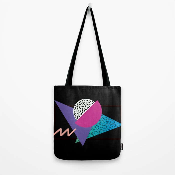 Memphis pattern 39 - 80s / 90s Retro Tote Bag Gallery Image 2