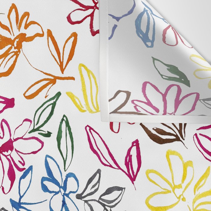 Picasso Dancing Flowers Wall Tapestry Gallery Image 3
