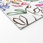 Picasso Dancing Flowers Welcome Mat Gallery Image 2