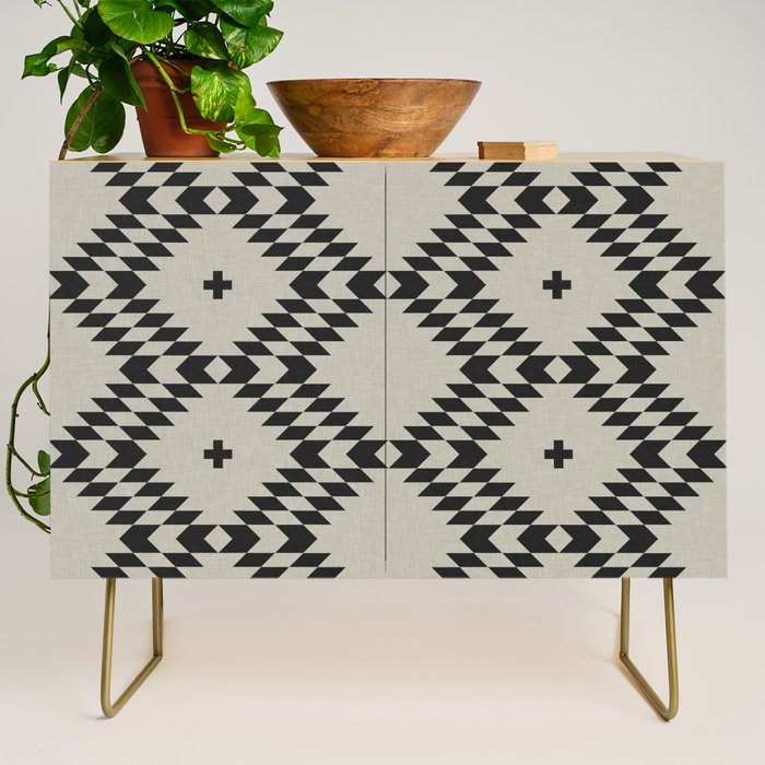 NATIVE NATURAL BLACK Credenza Gallery Image 1