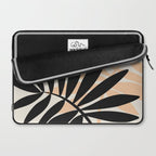 Still Life with Vase and Tropical Leaves Laptop Sleeve Gallery Image 2