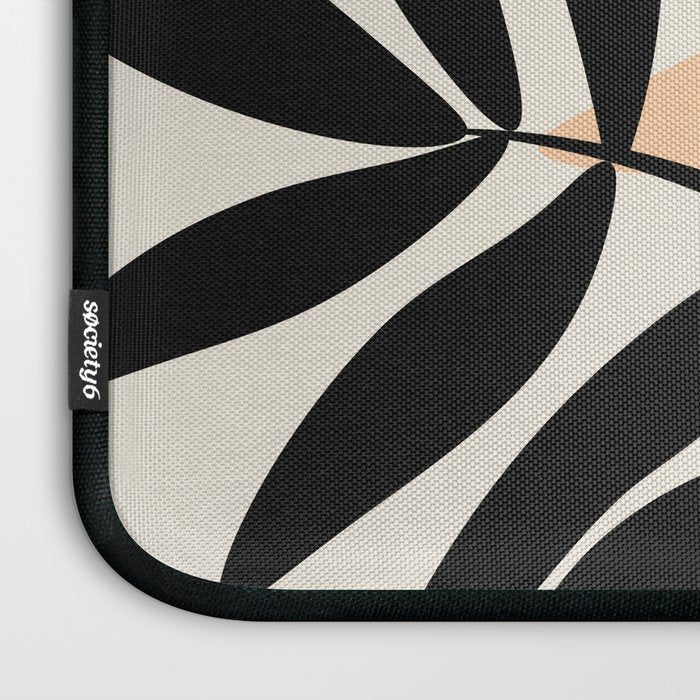 Still Life with Vase and Tropical Leaves Laptop Sleeve Gallery Image 3