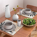 Still Life with Vase and Tropical Leaves Placemat Gallery Image 2
