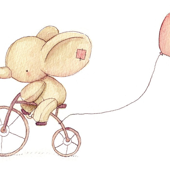 Elephant riding his bike Coffee Mug Gallery Image 2